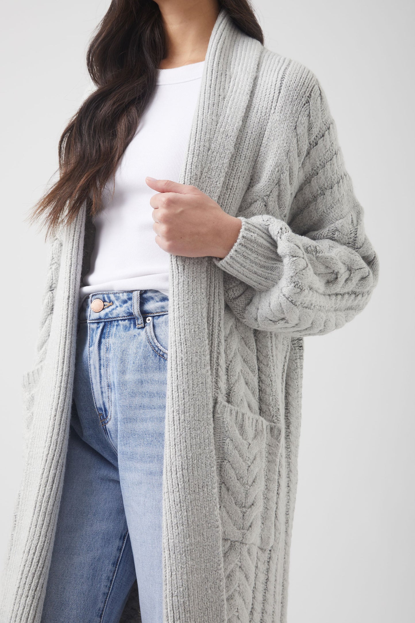 Fynn Cable Cardigan