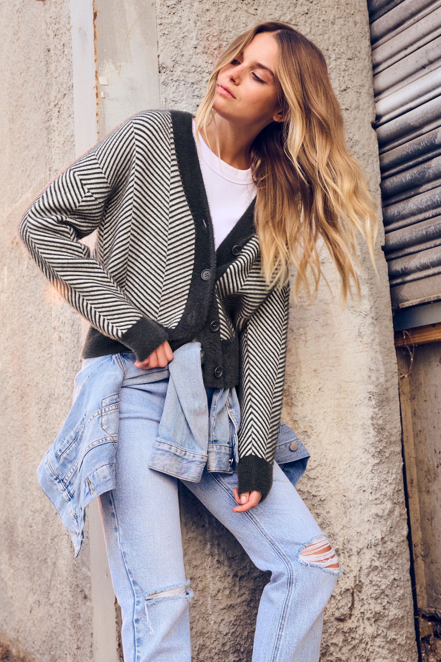 Beatrice Fluffy Cardigan