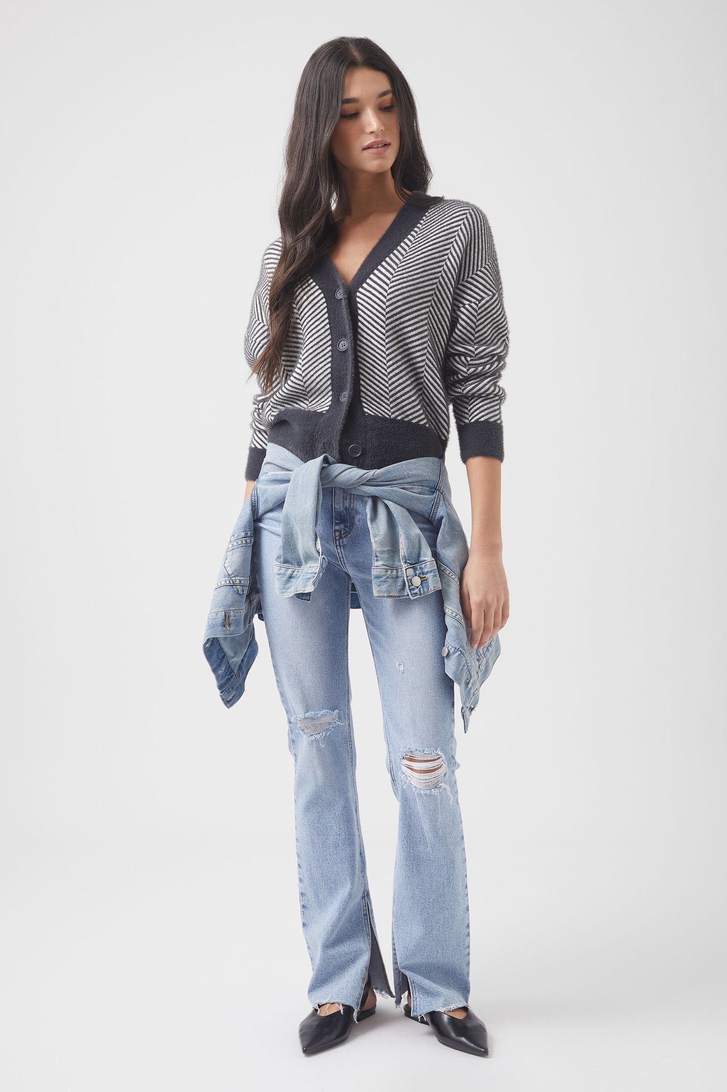 Beatrice Fluffy Cardigan