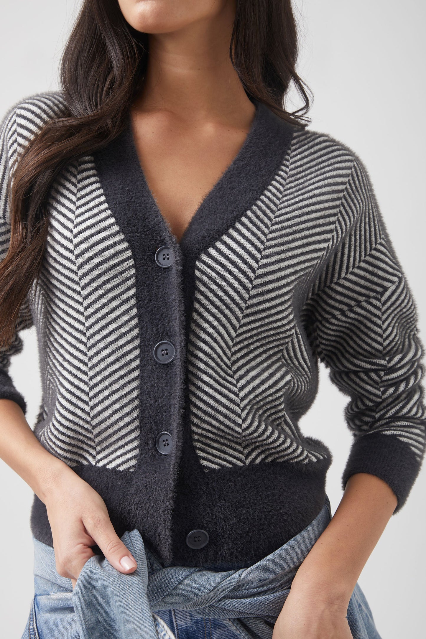 Beatrice Fluffy Cardigan