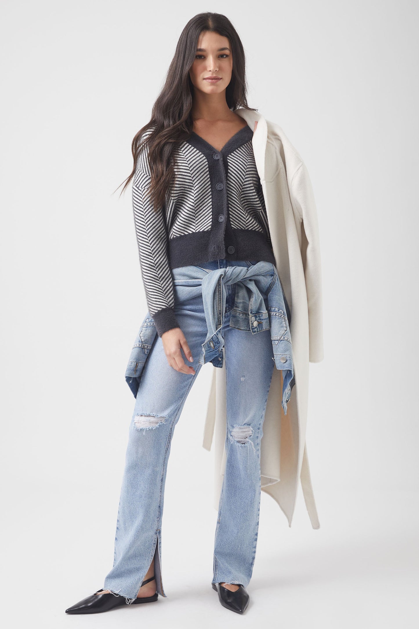 Beatrice Fluffy Cardigan