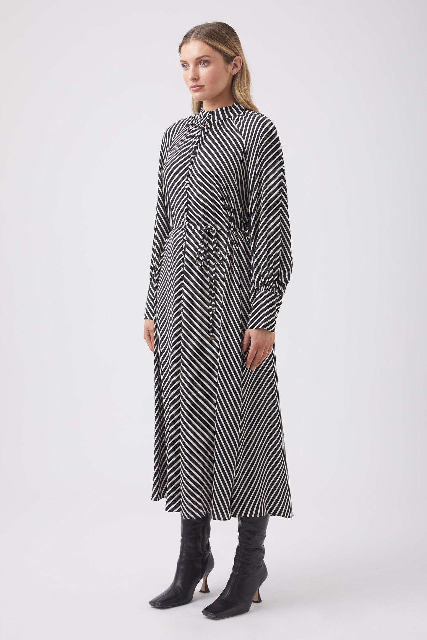 Abigail Maxi Shirt Dress