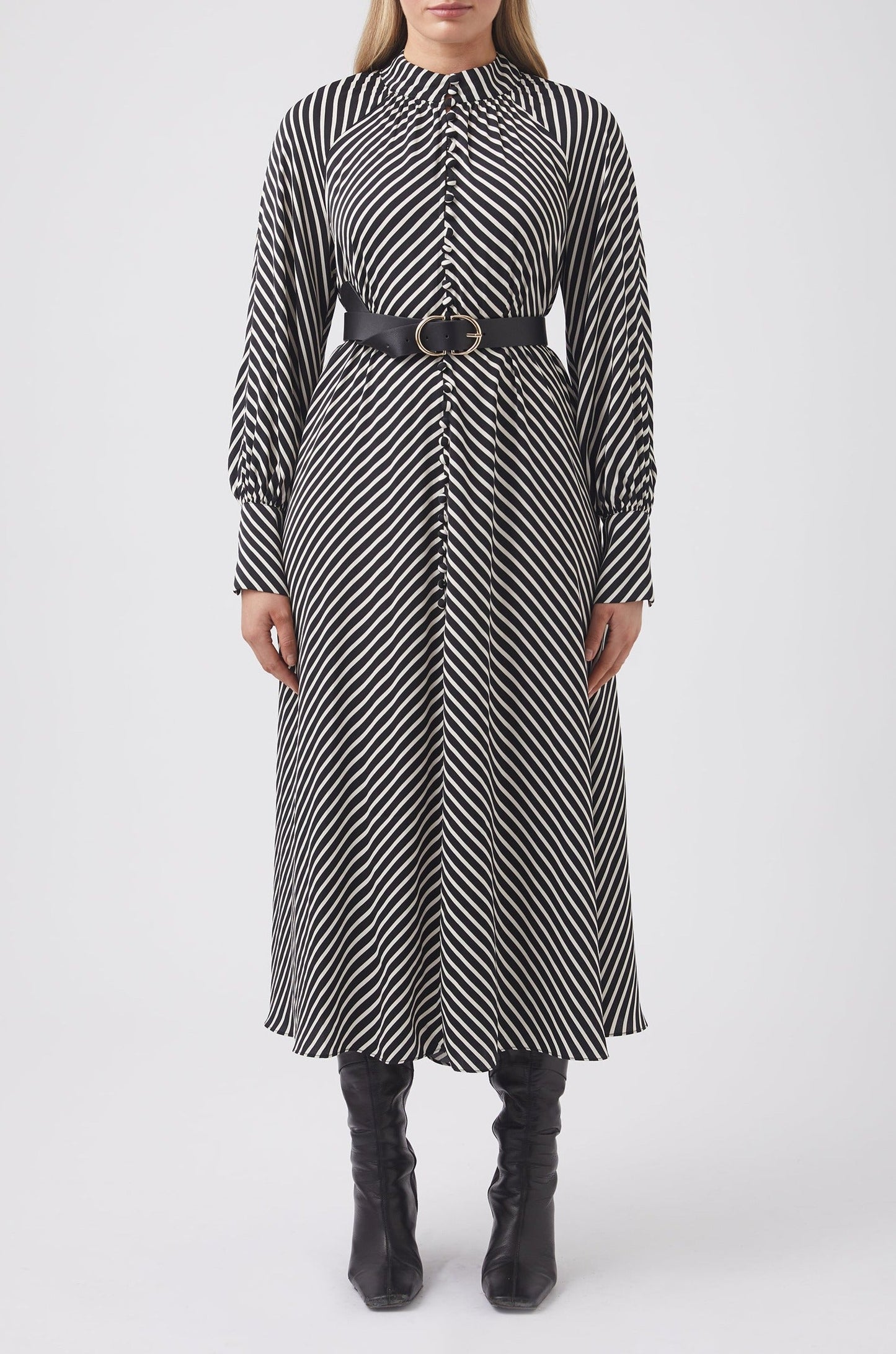 Abigail Maxi Shirt Dress