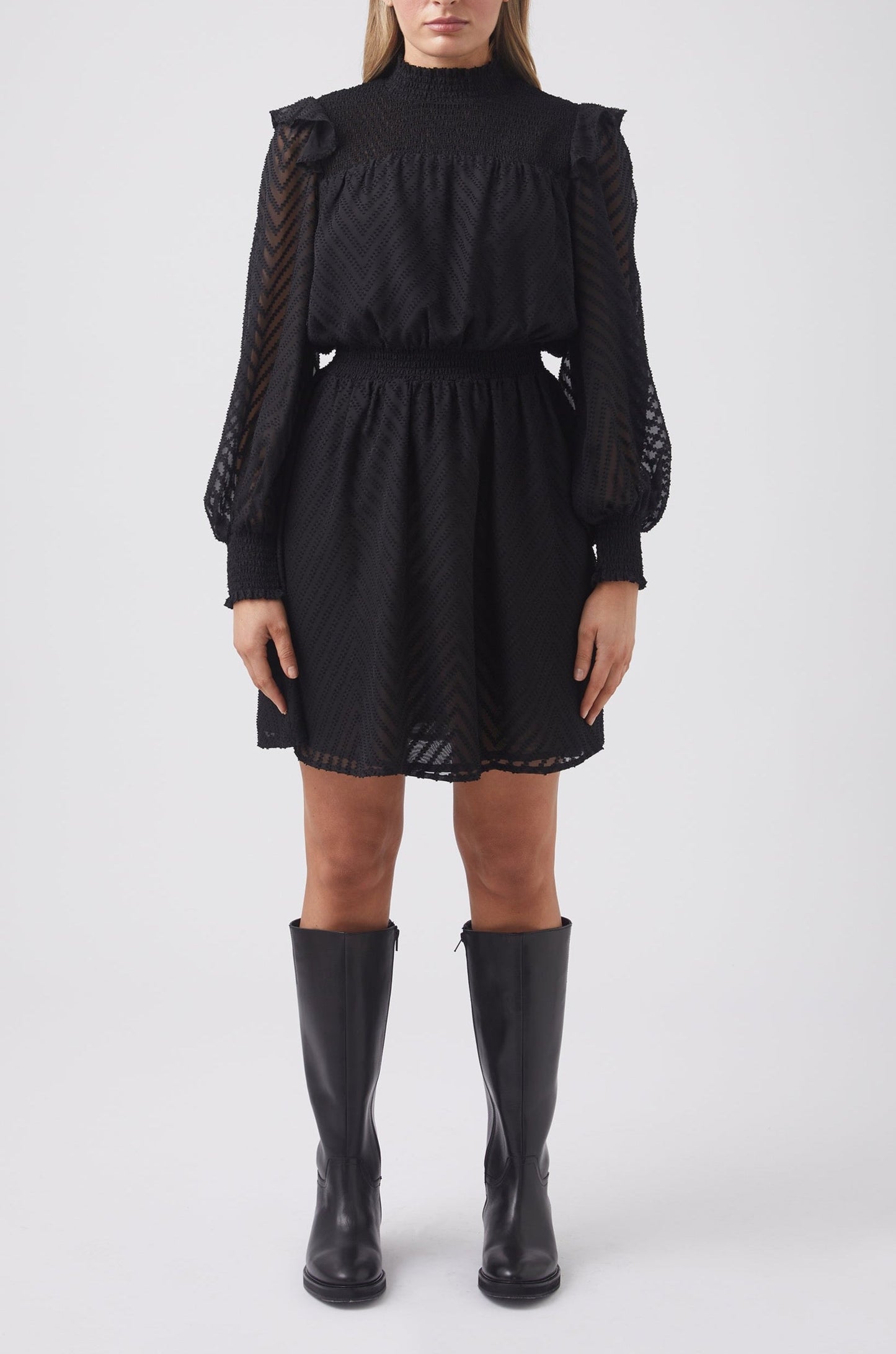 Kellie Long Sleeve Mini Dress