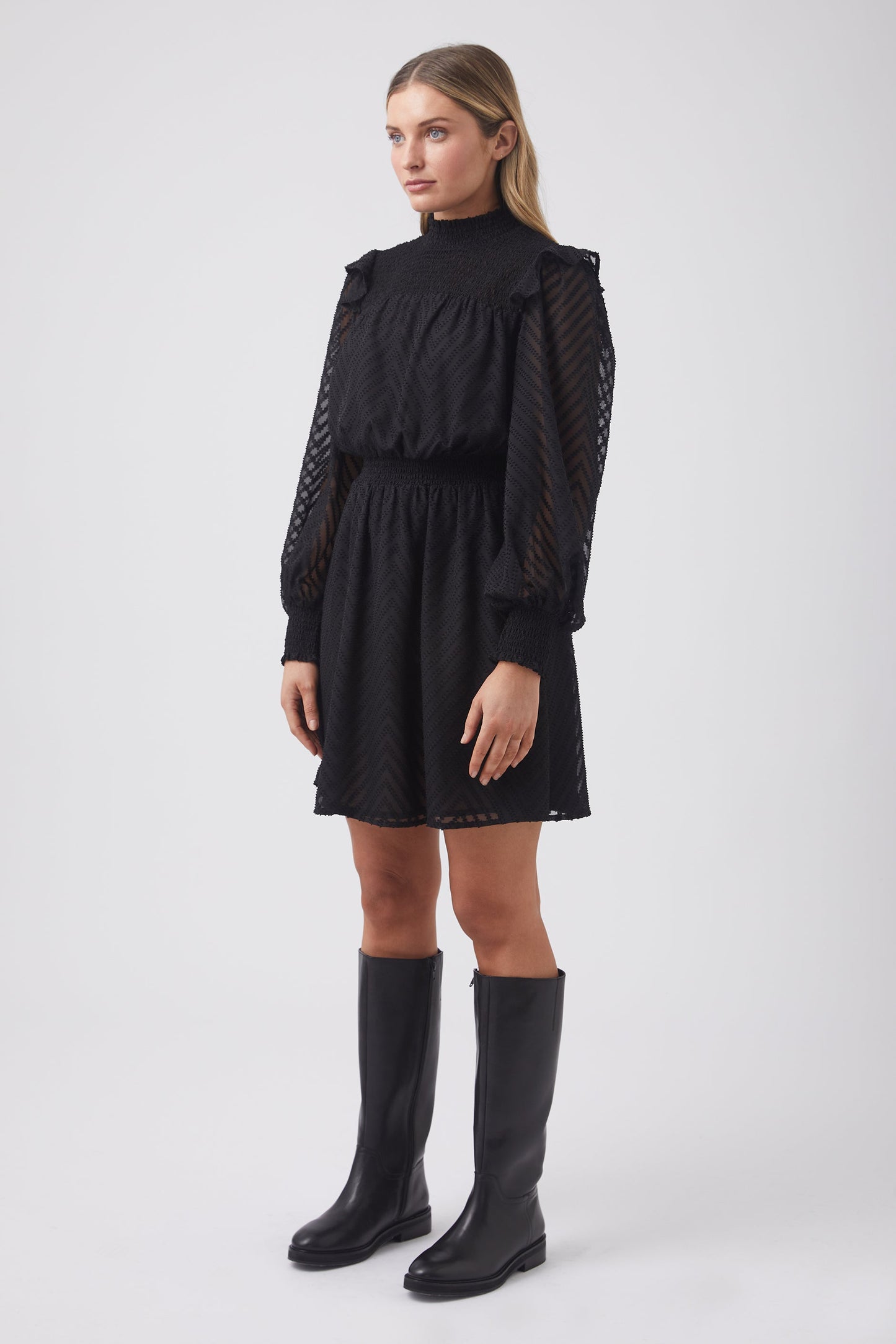 Kellie Long Sleeve Mini Dress