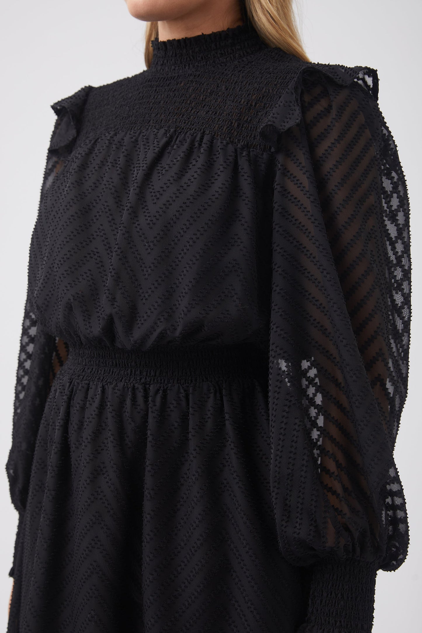Kellie Long Sleeve Mini Dress