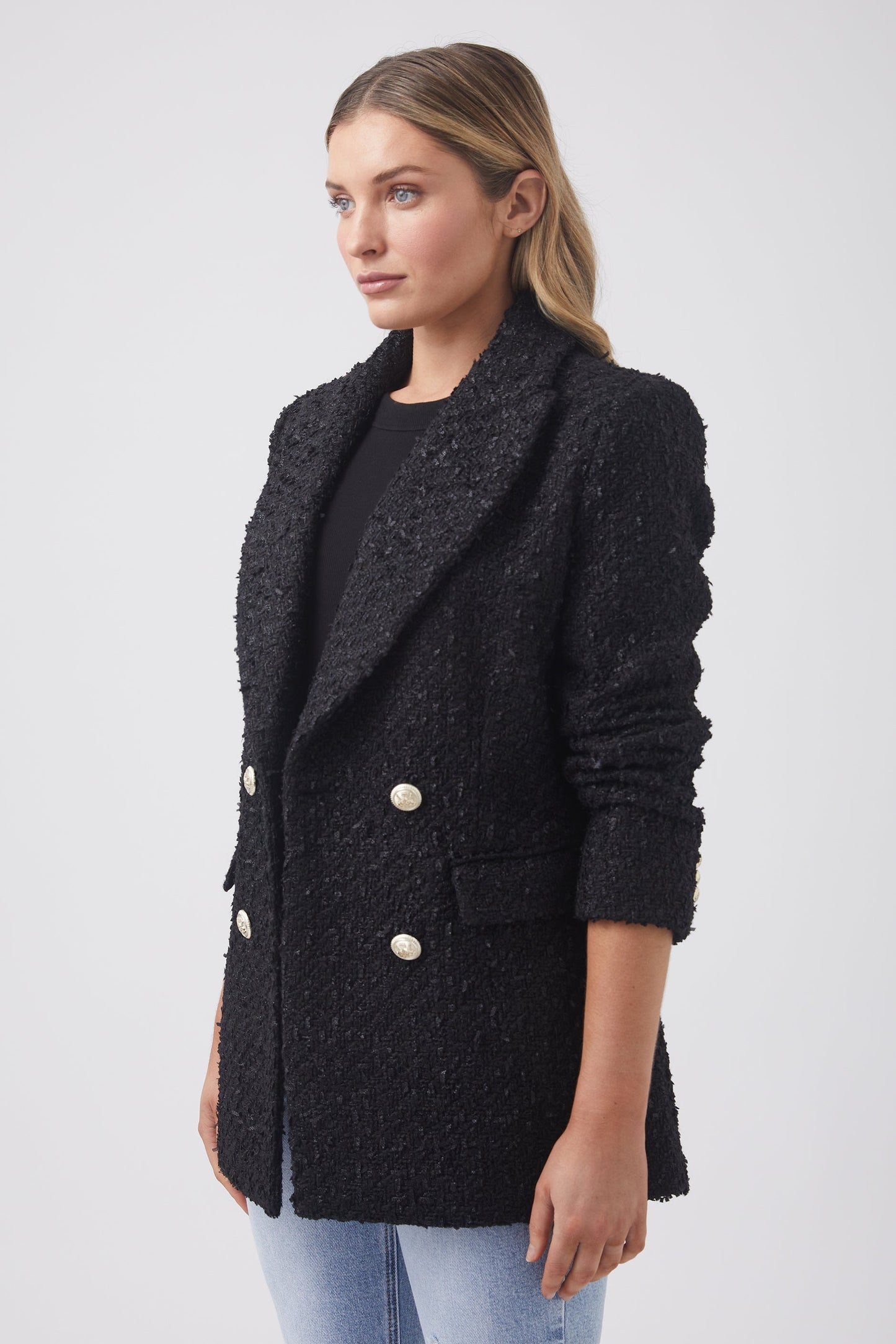 Bridgette Boucle Blazer