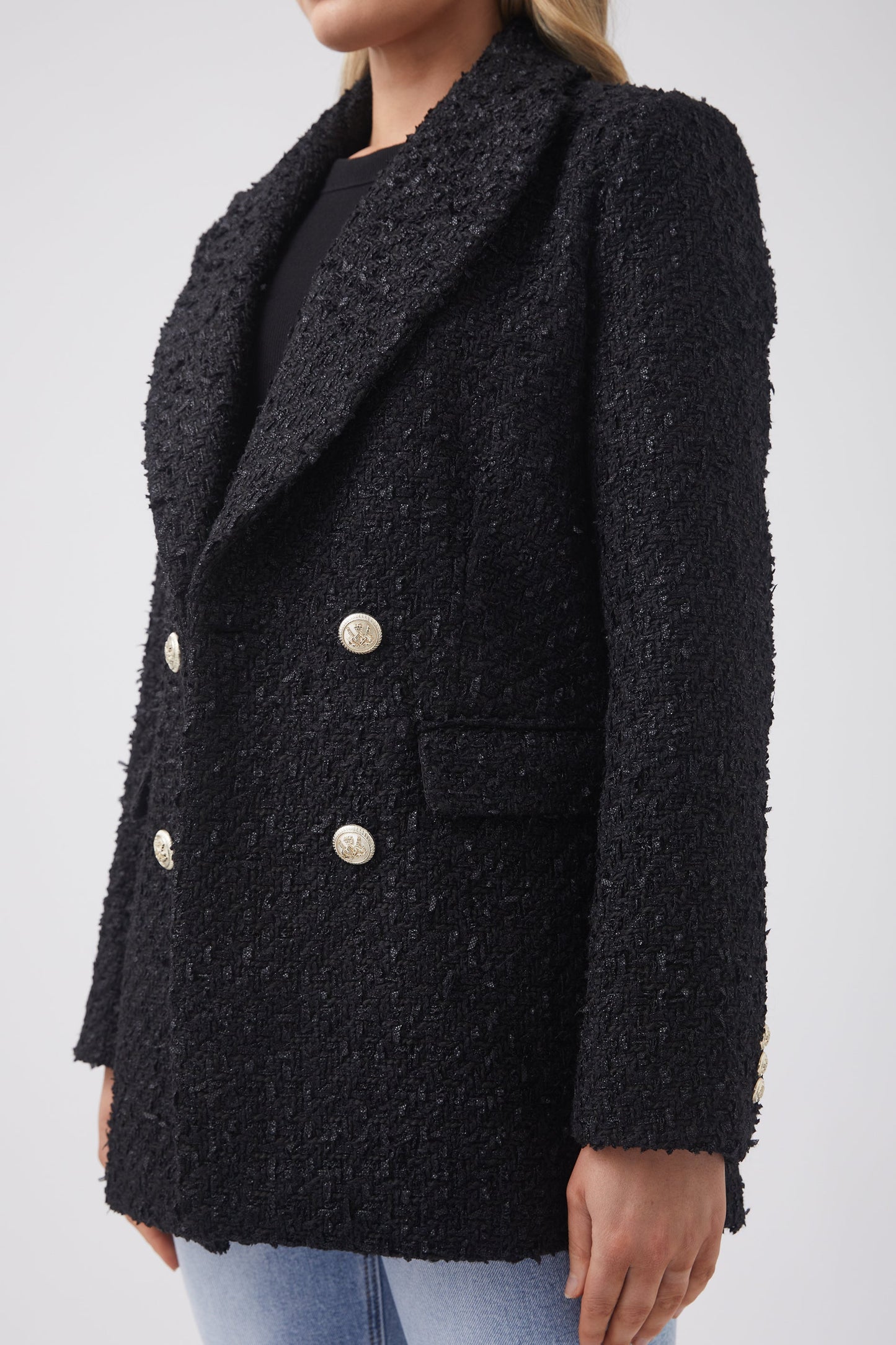 Bridgette Boucle Blazer