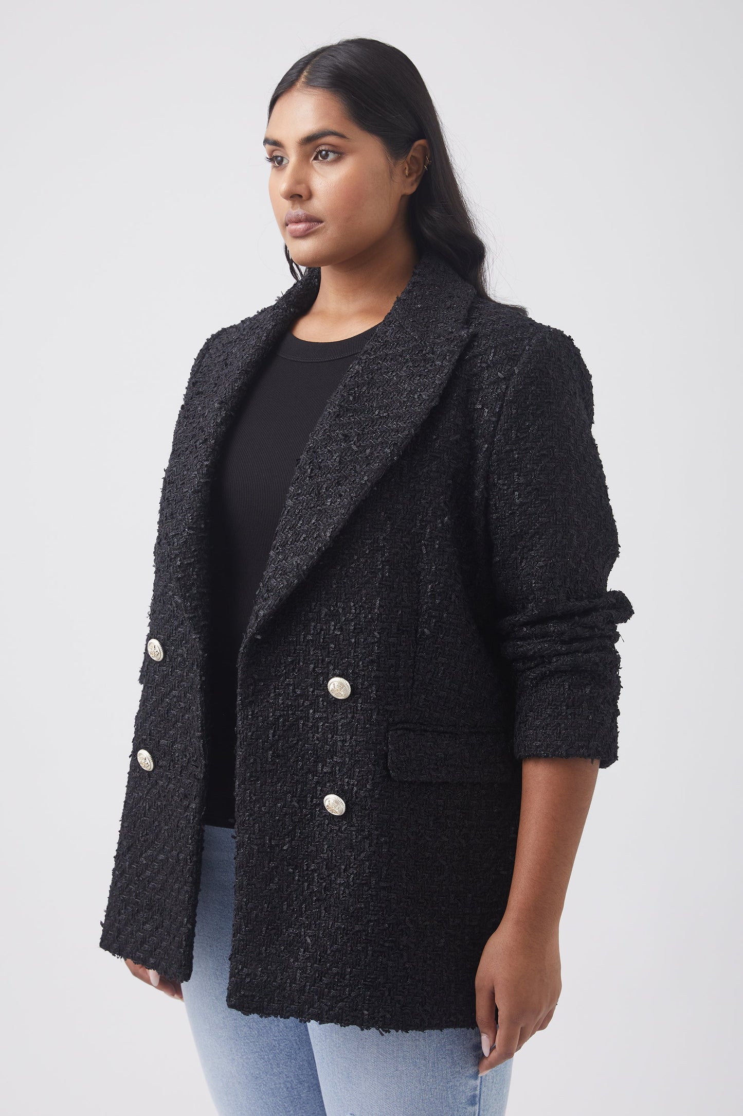 Bridgette Boucle Blazer