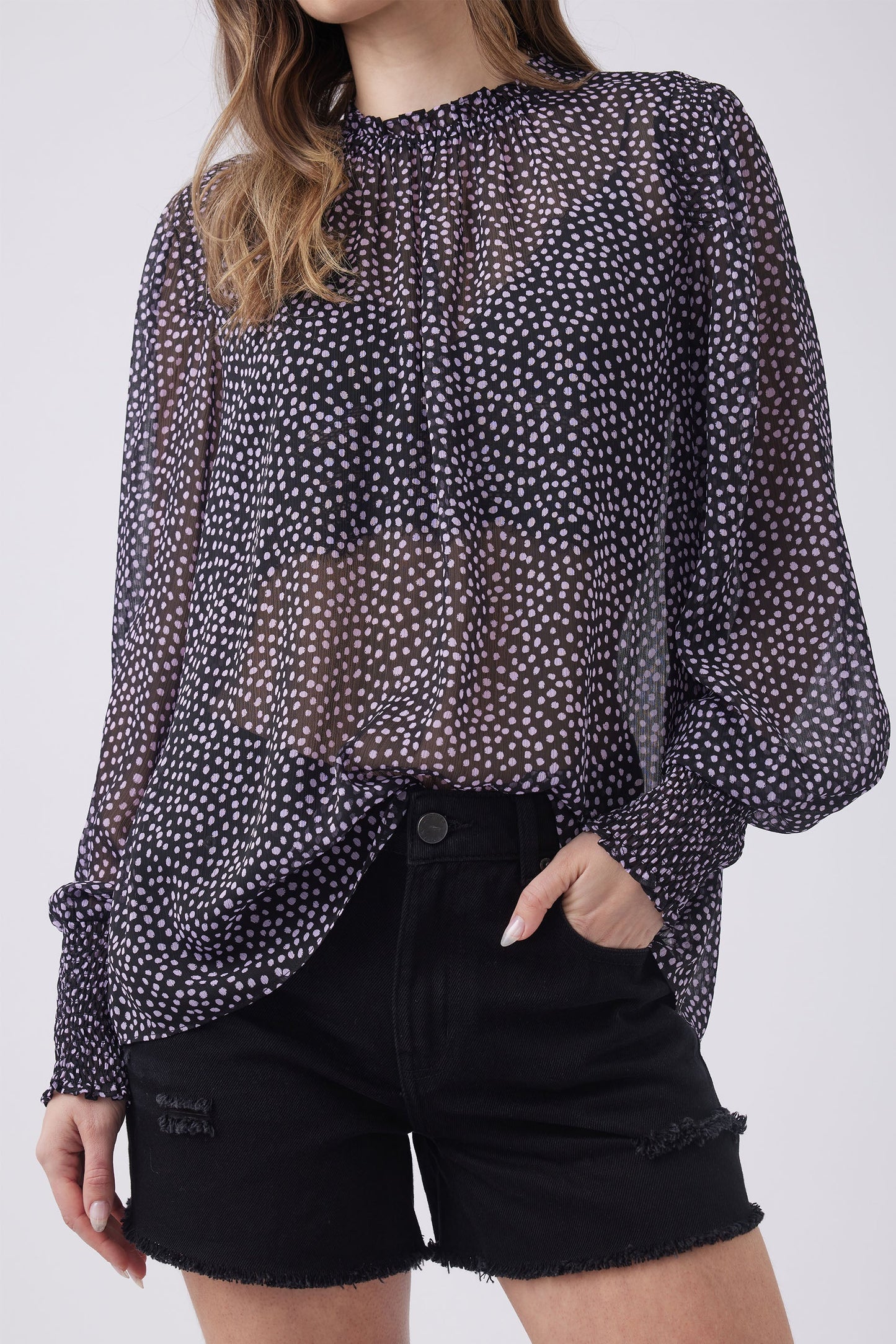 Danielle Puff Sleeve Blouse