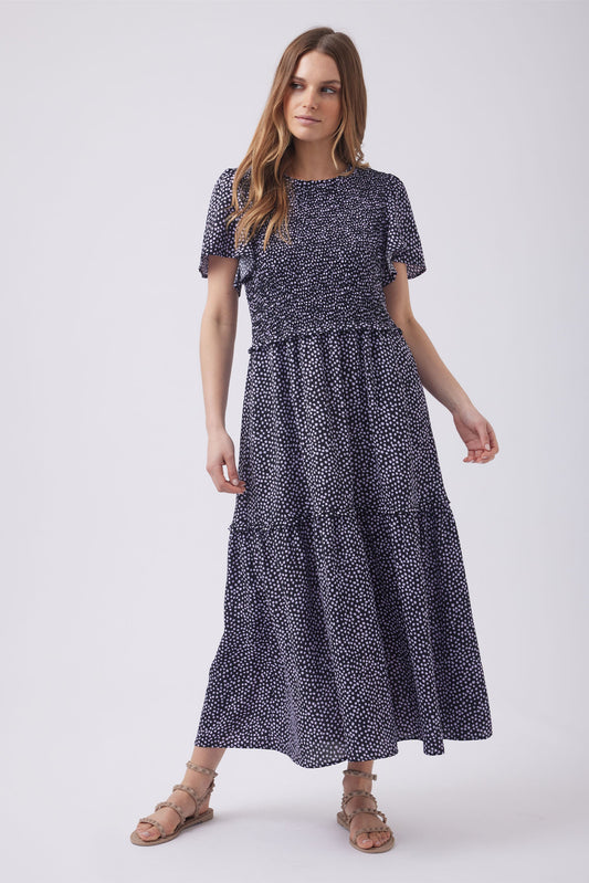 Bonnie Short Sleeve Midi Dress