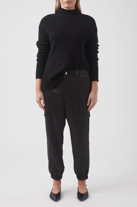 Lisa Satin Cargo Pant