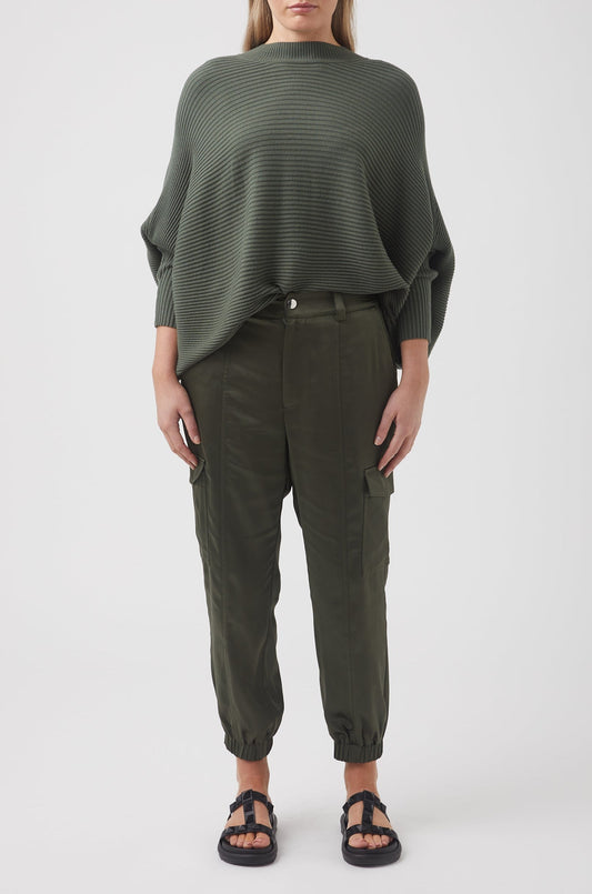 Lisa Satin Cargo Pant