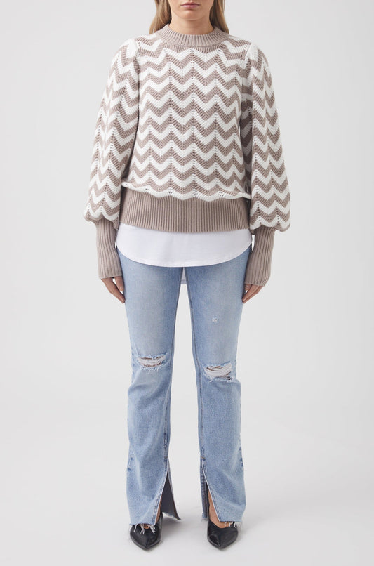 Sonya Puff Sleeve Jumper