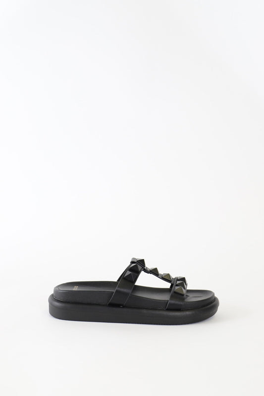 T-Bar Studded Chunky Sandal