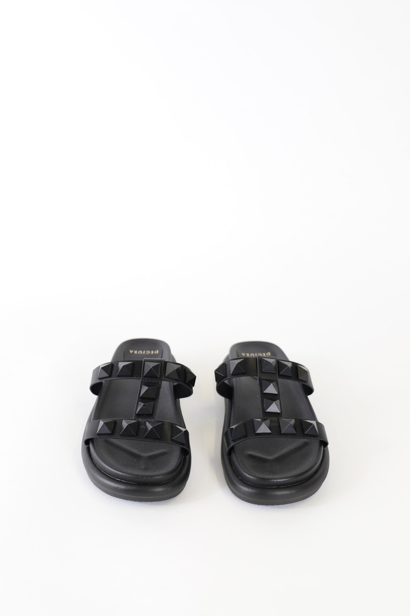 T-Bar Studded Chunky Sandal