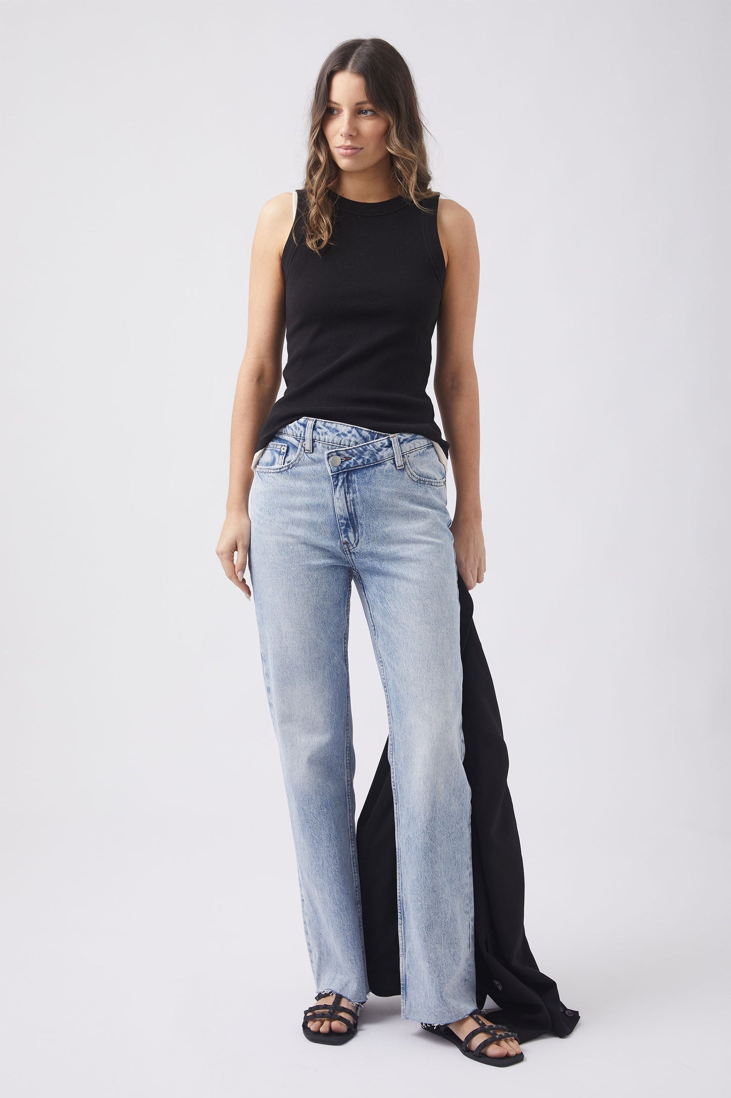 Cassie Asymmetric Jean