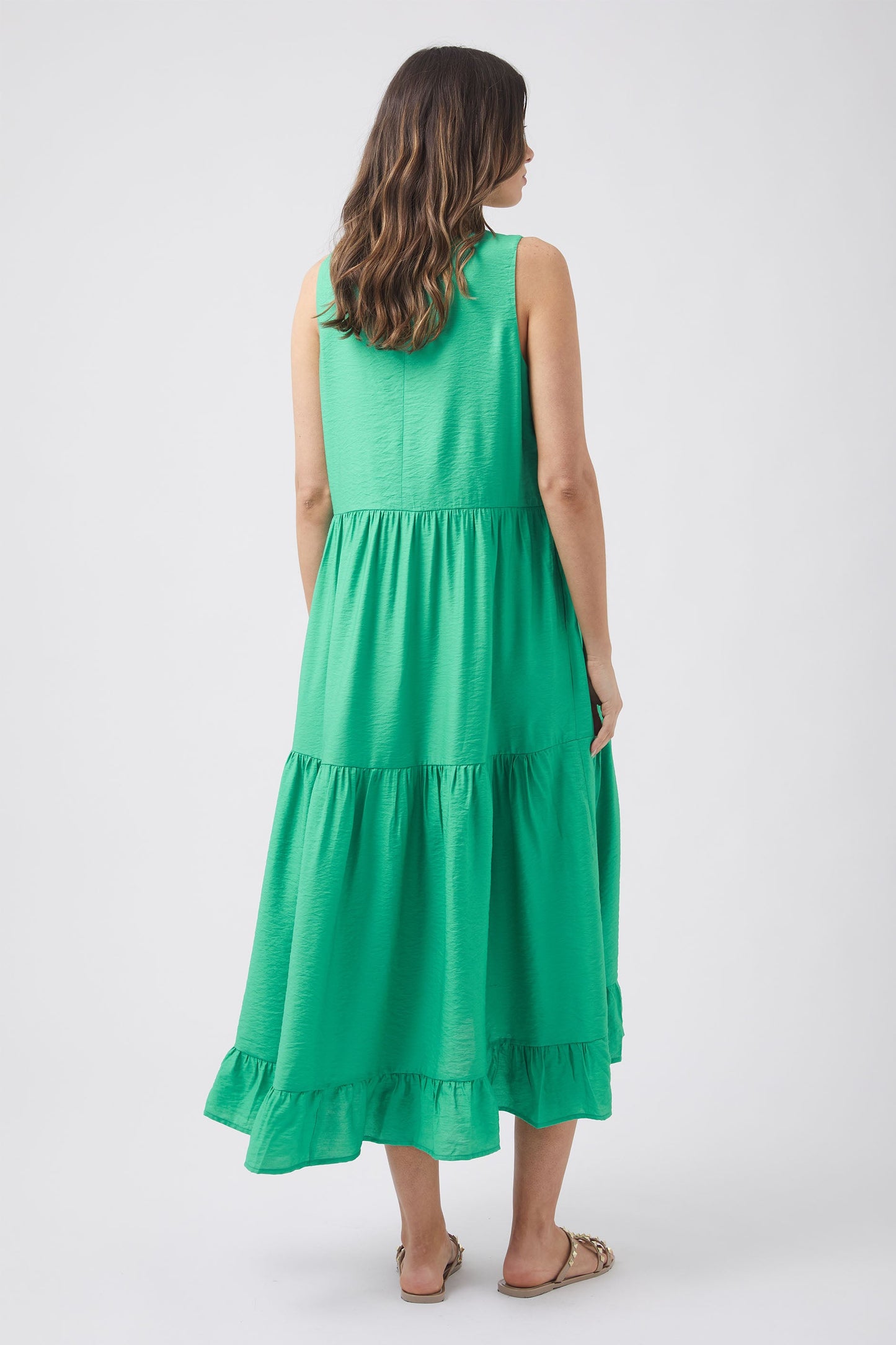 Hazel Tiered Midi Dress