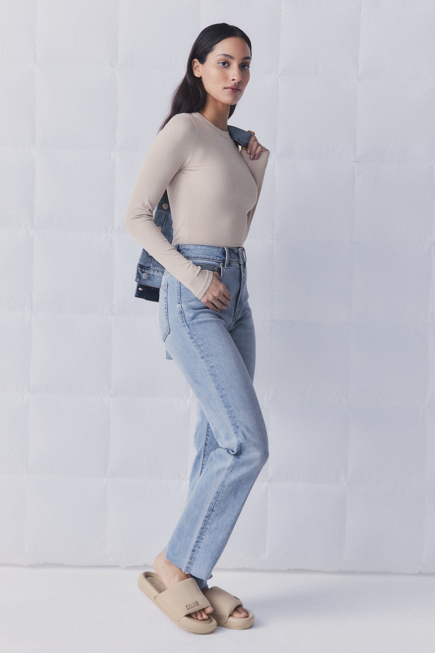 D-Luxe Bamboo Crew Neck Top