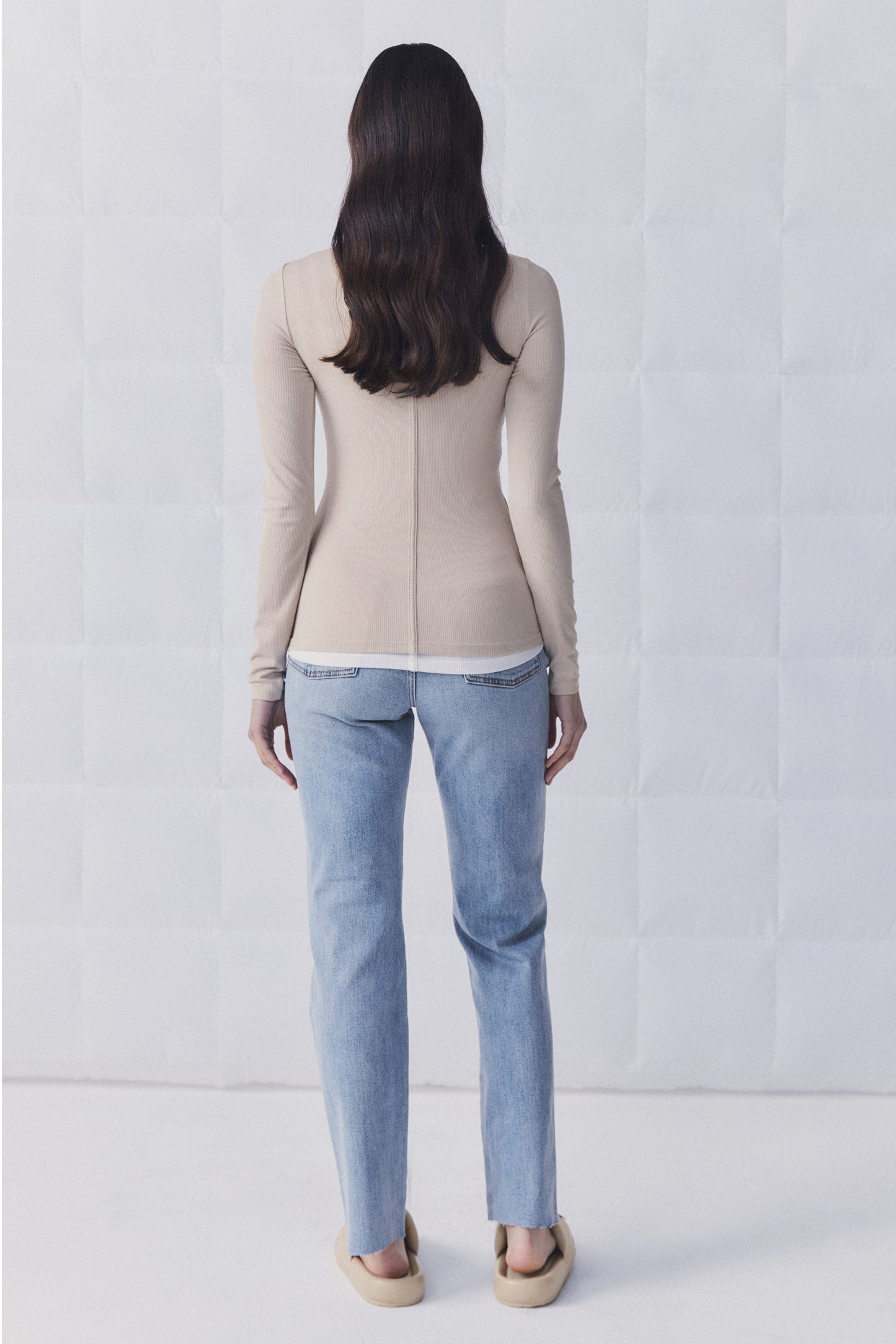 D-Luxe Bamboo Crew Neck Top