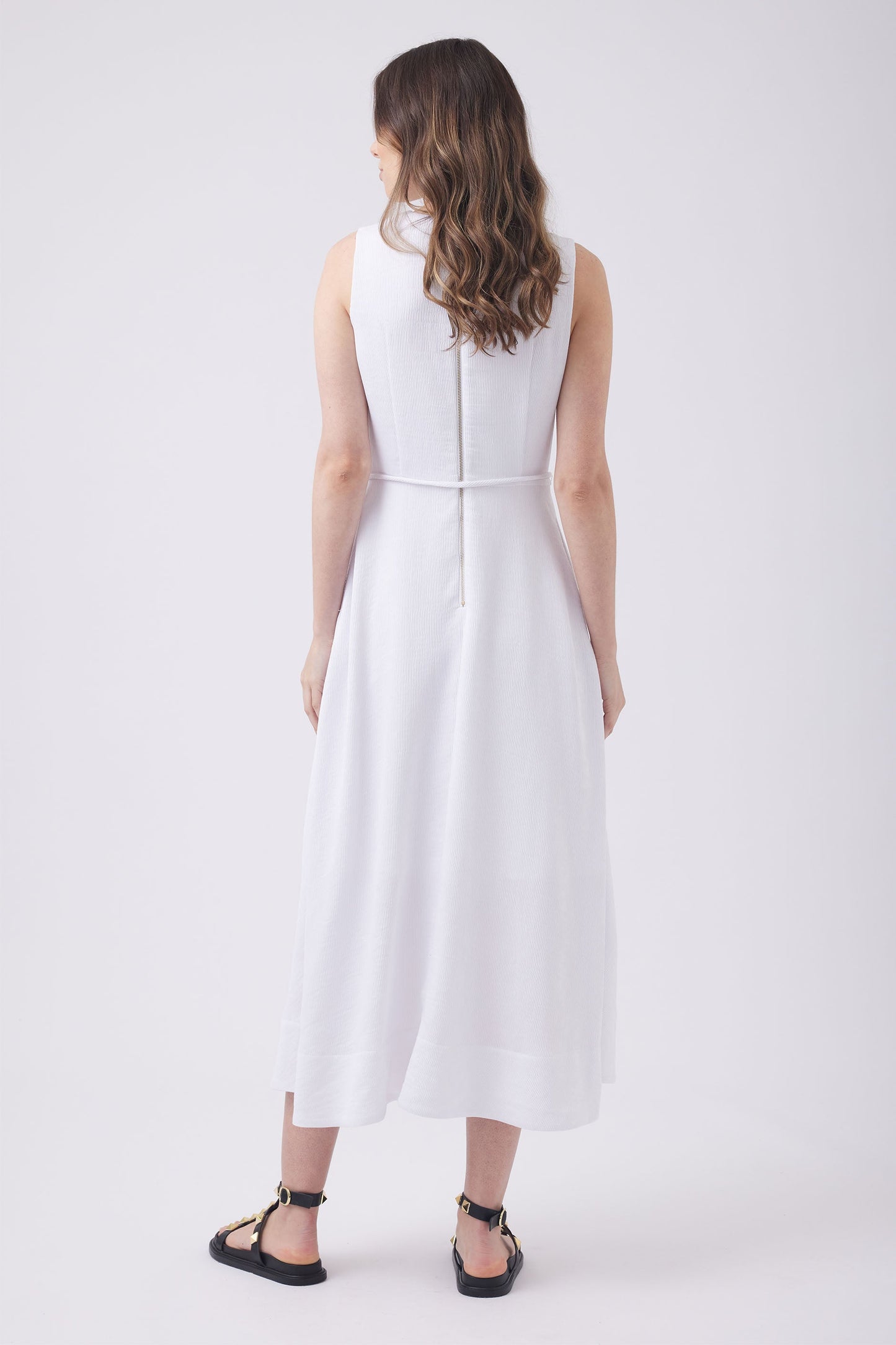 Sonia Textured Midi Dress