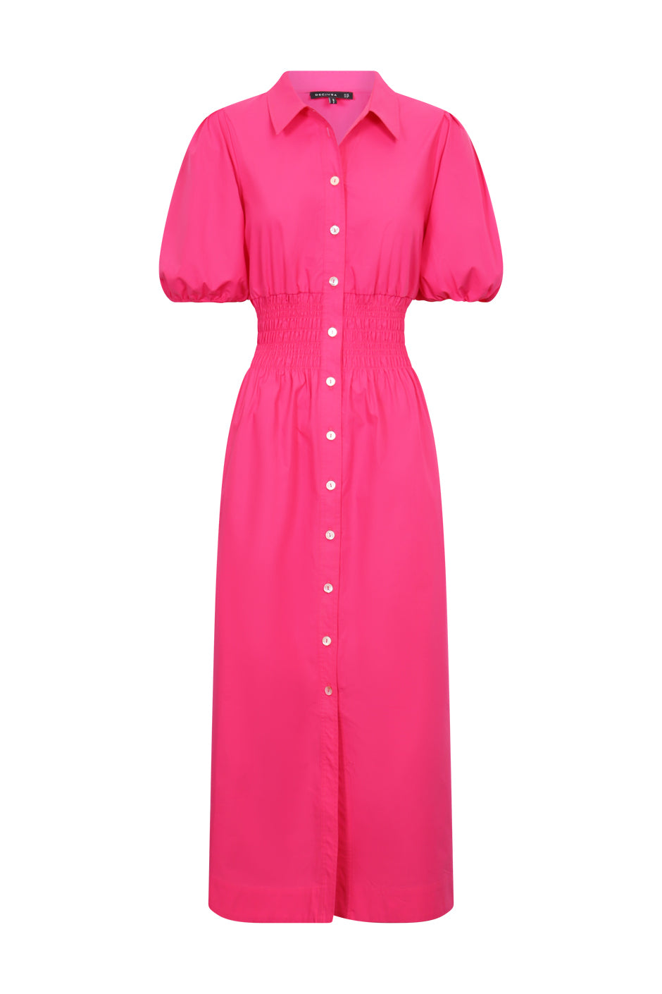 Amelia Shirred Midi Dress