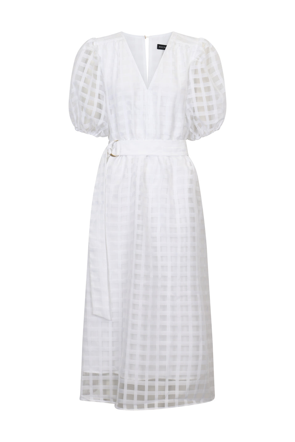 Monty Puff Sleeve Midi Dress