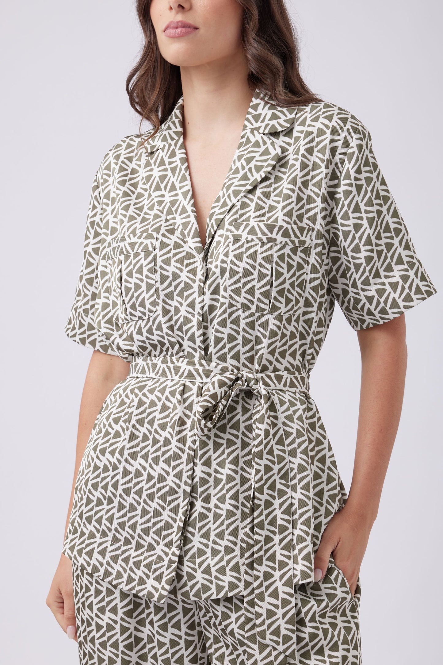 Suzie Tie Waist Shirt