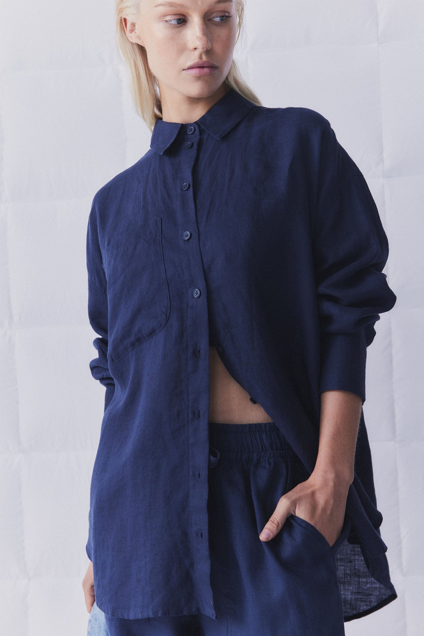 D-Luxe Linen Shirt