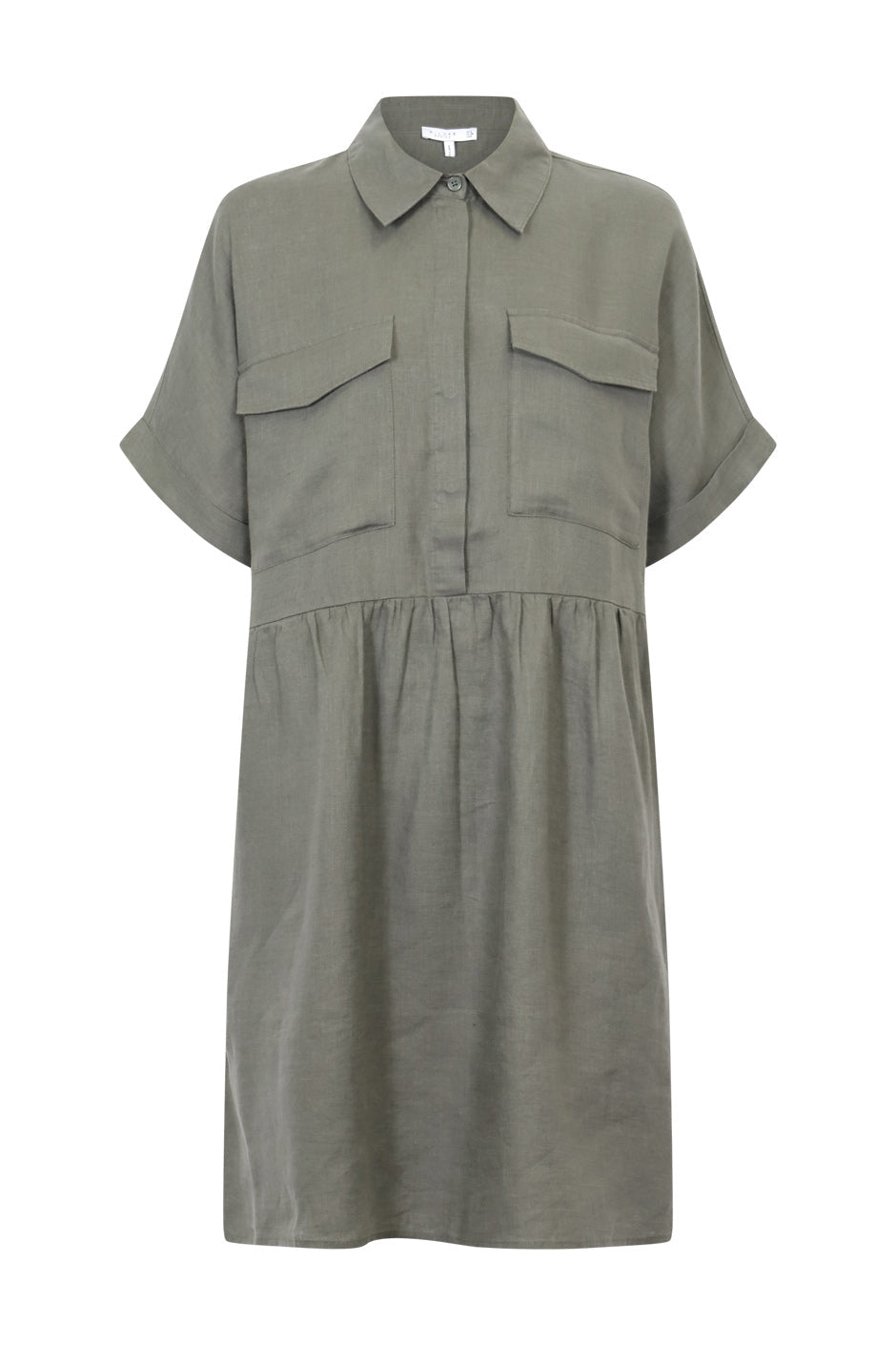 D-Luxe Linen Pocket Dress