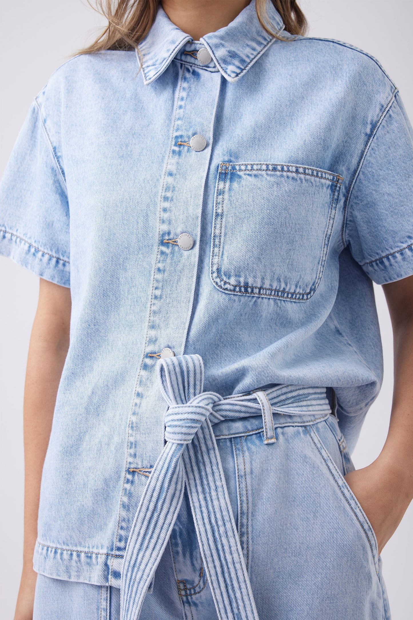 Lexi Oversized Denim Shacket