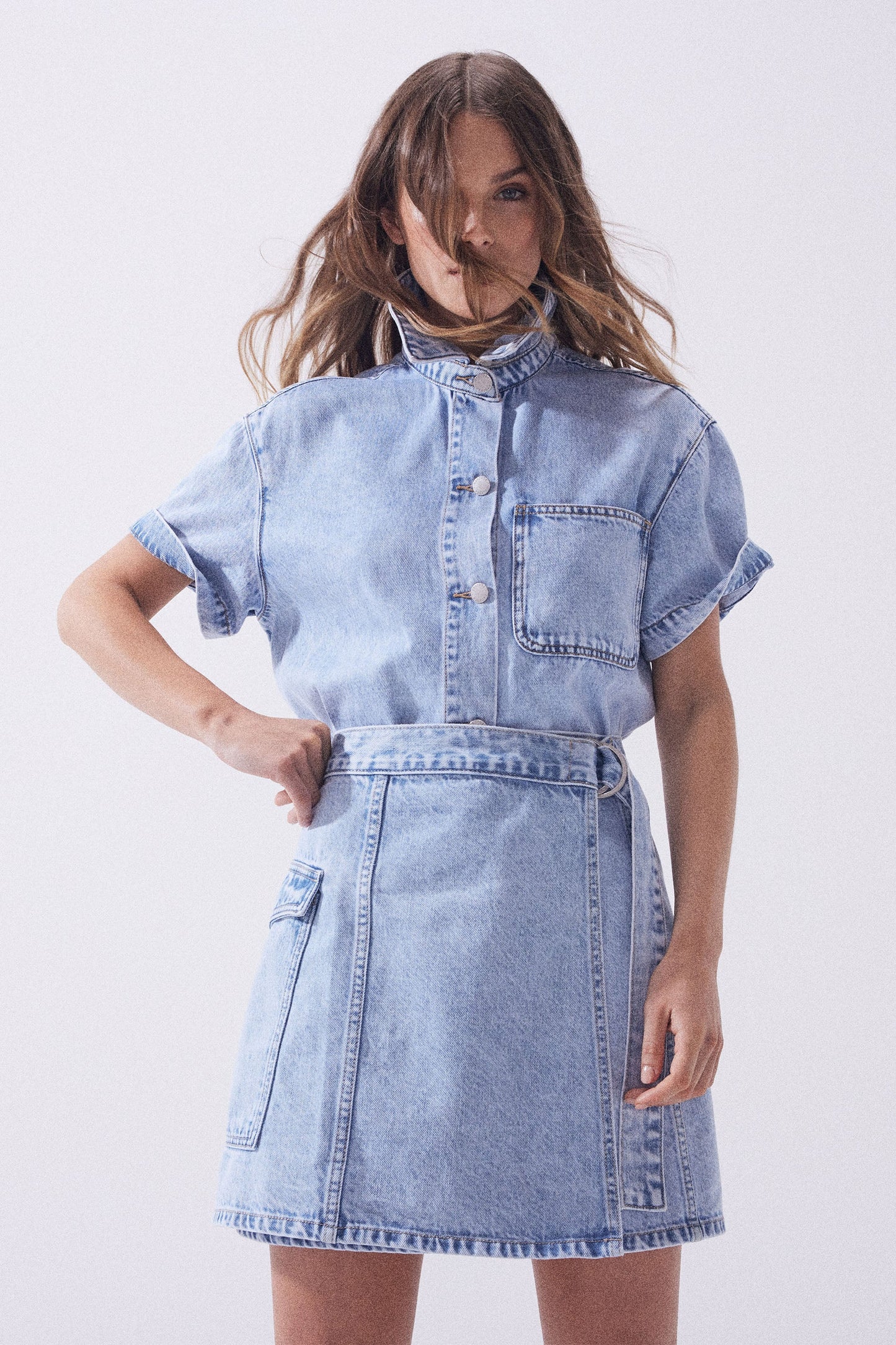 Lexi Oversized Denim Shacket