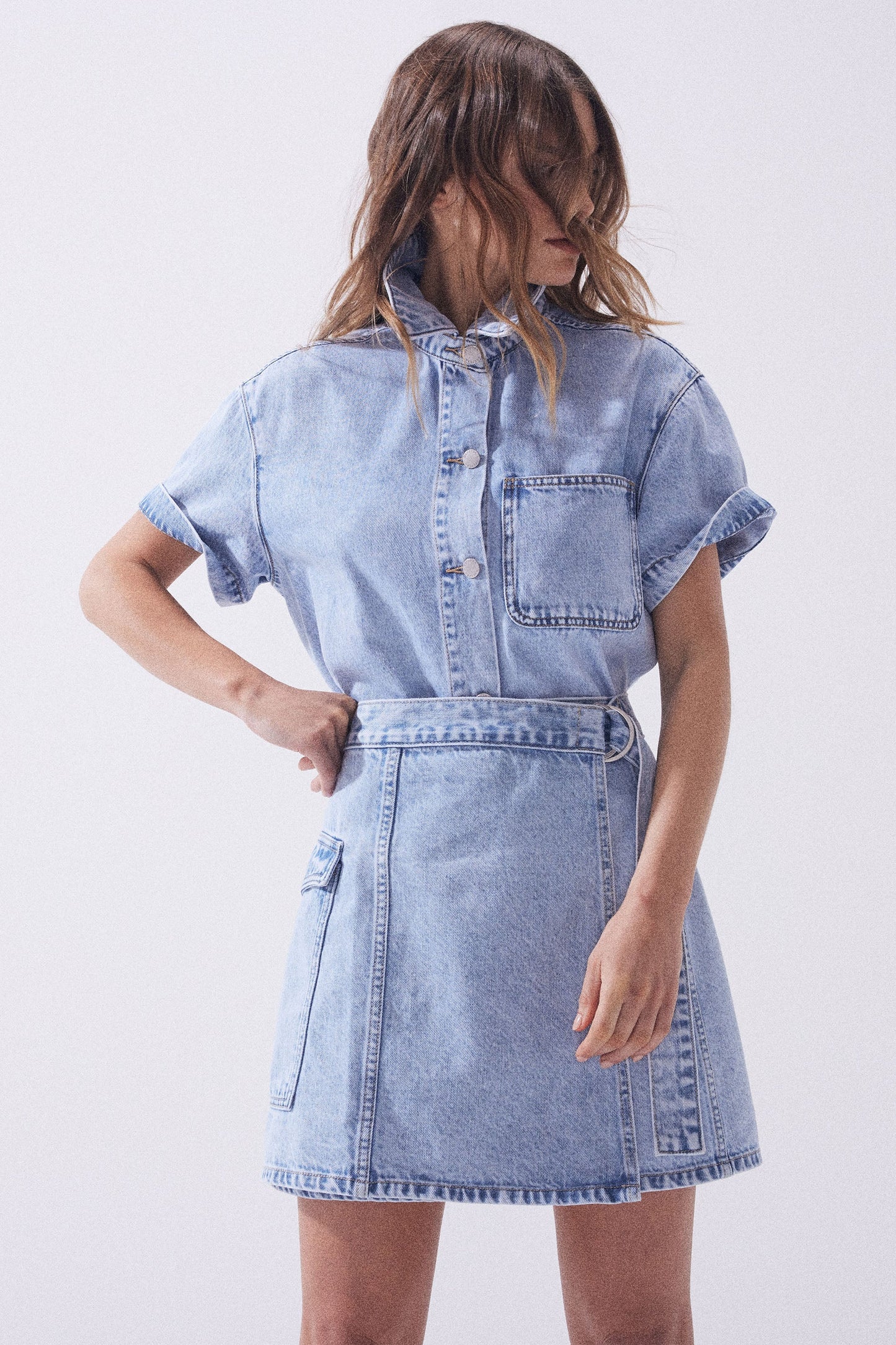 Lexi Oversized Denim Shacket
