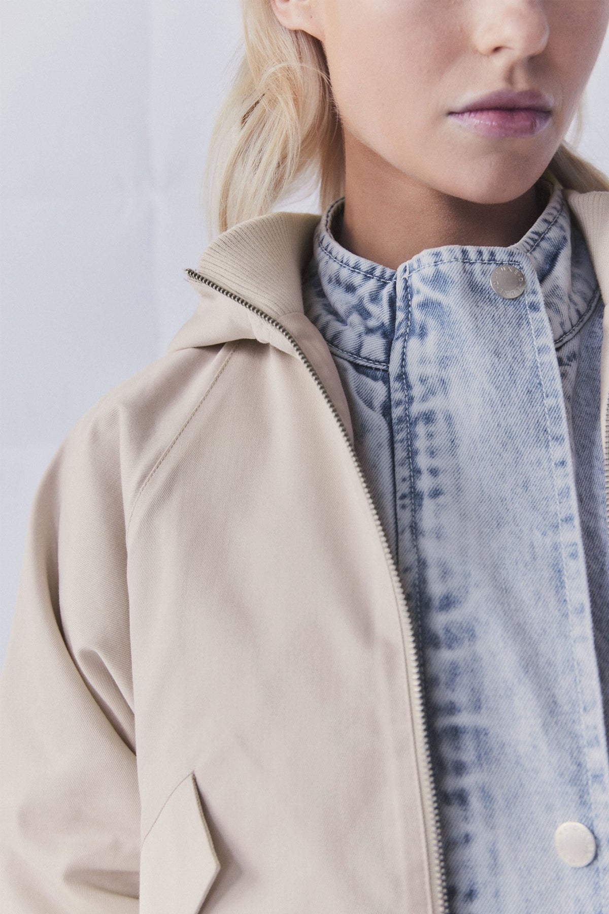 D-Luxe Oversized Zip Jacket