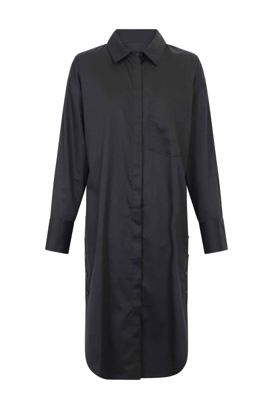 D-Luxe Poplin Shirt Dress