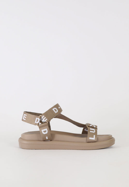 D-Luxe Logo Strap Sandal
