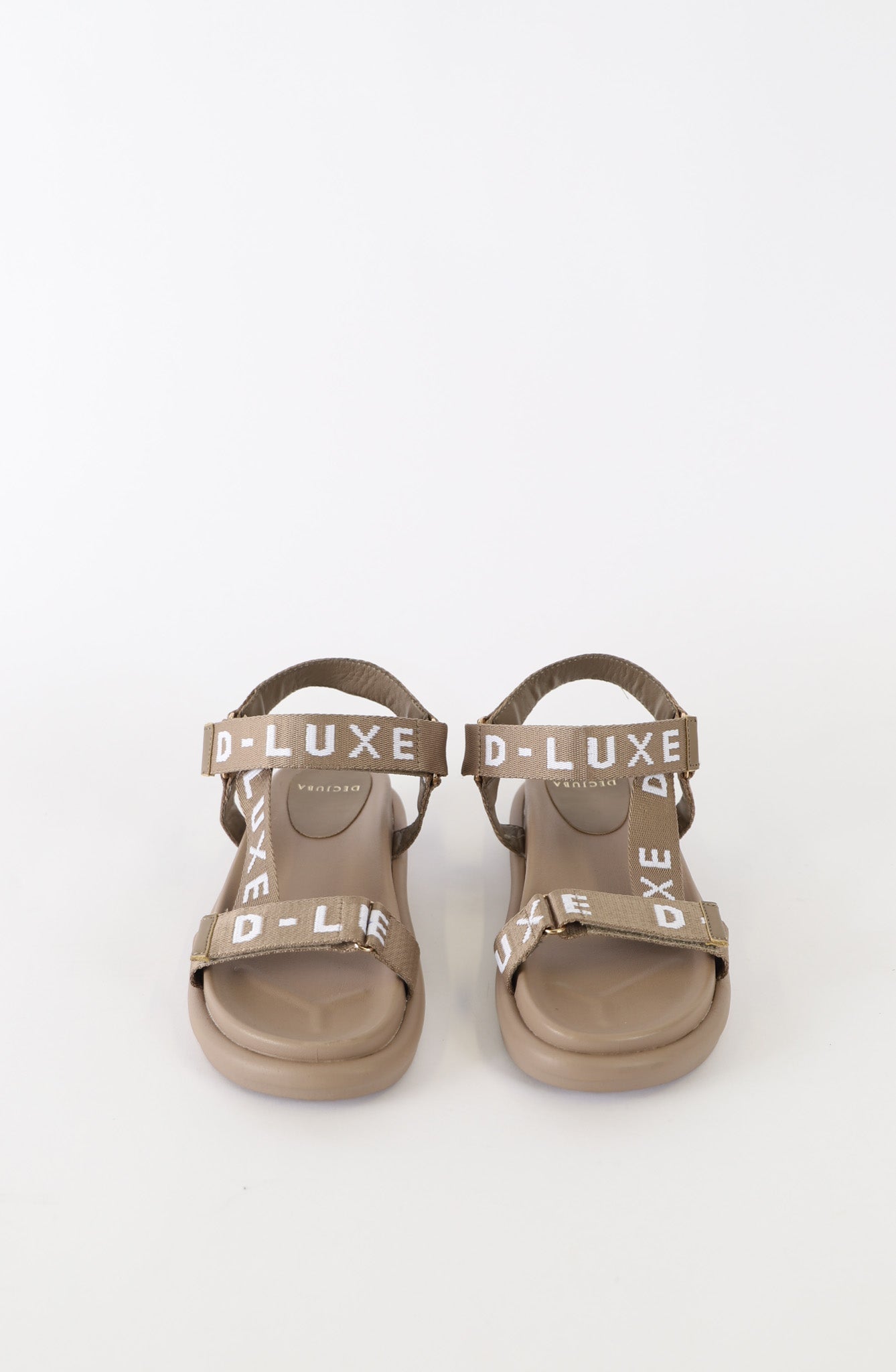 D-Luxe Logo Strap Sandal
