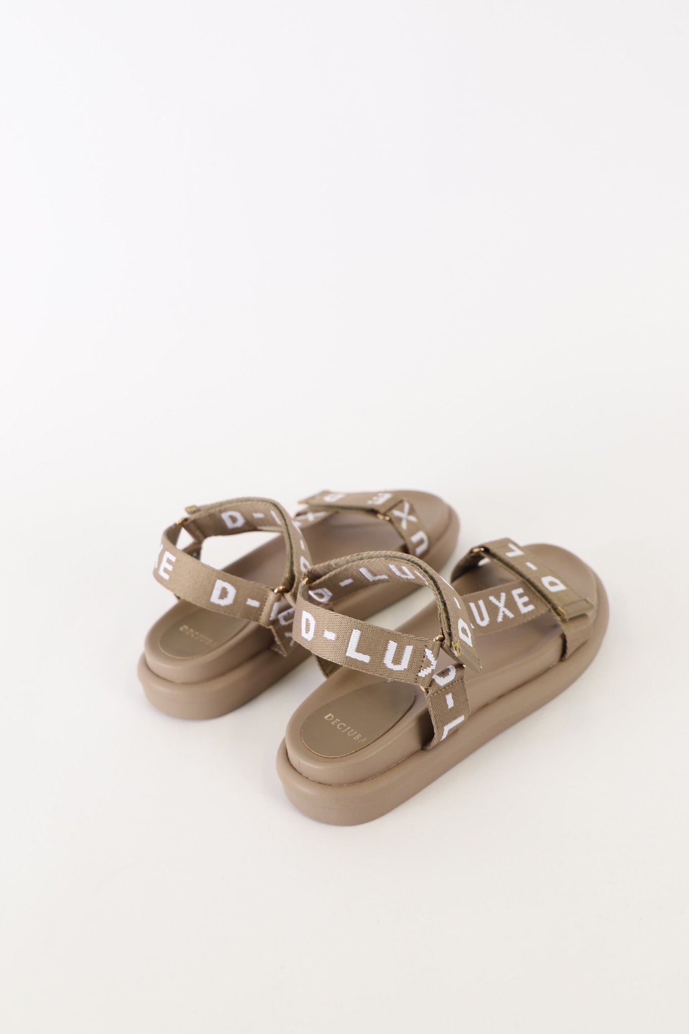 D-Luxe Logo Strap Sandal