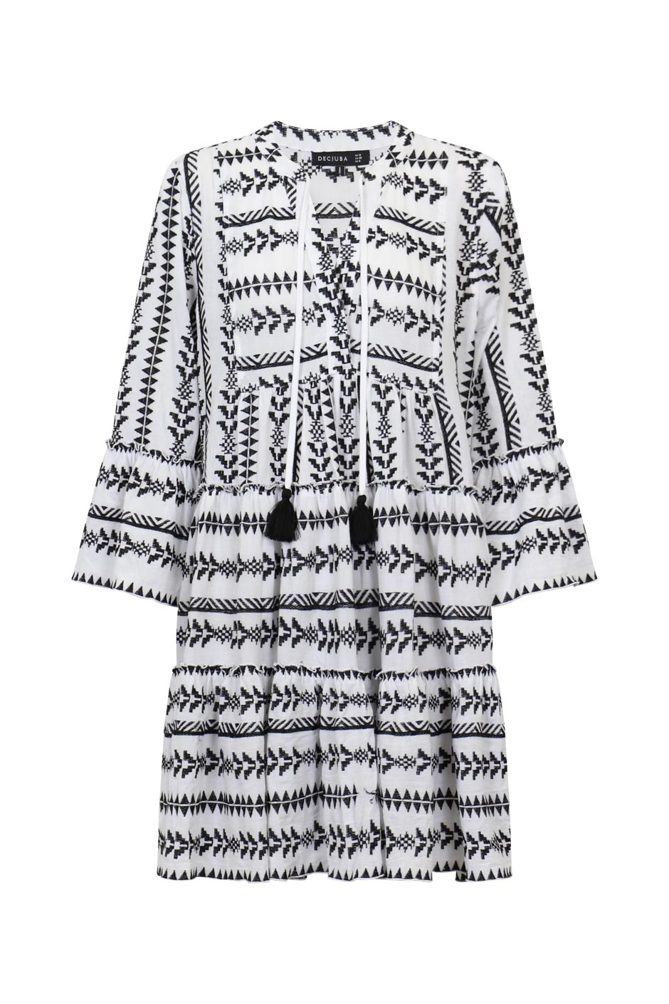 Indie Embroidered Mini Dress