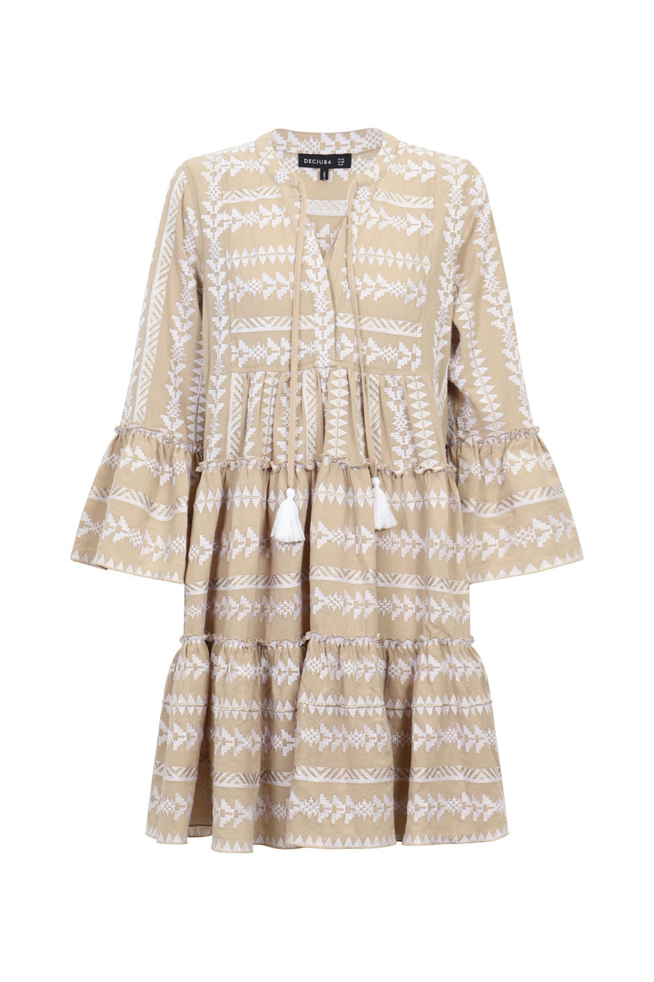 Indie Embroidered Mini Dress