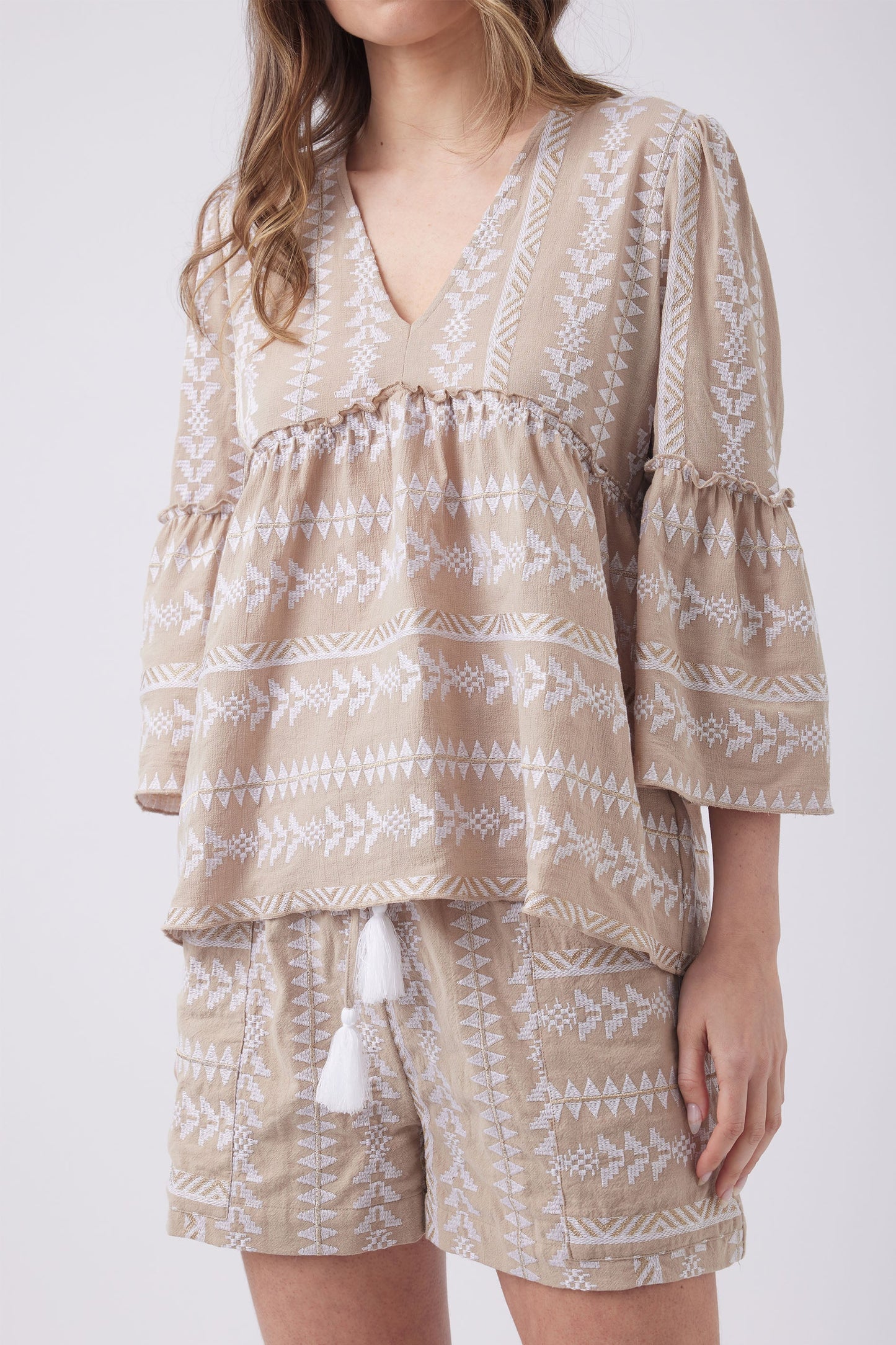 Indie Embroidered Top