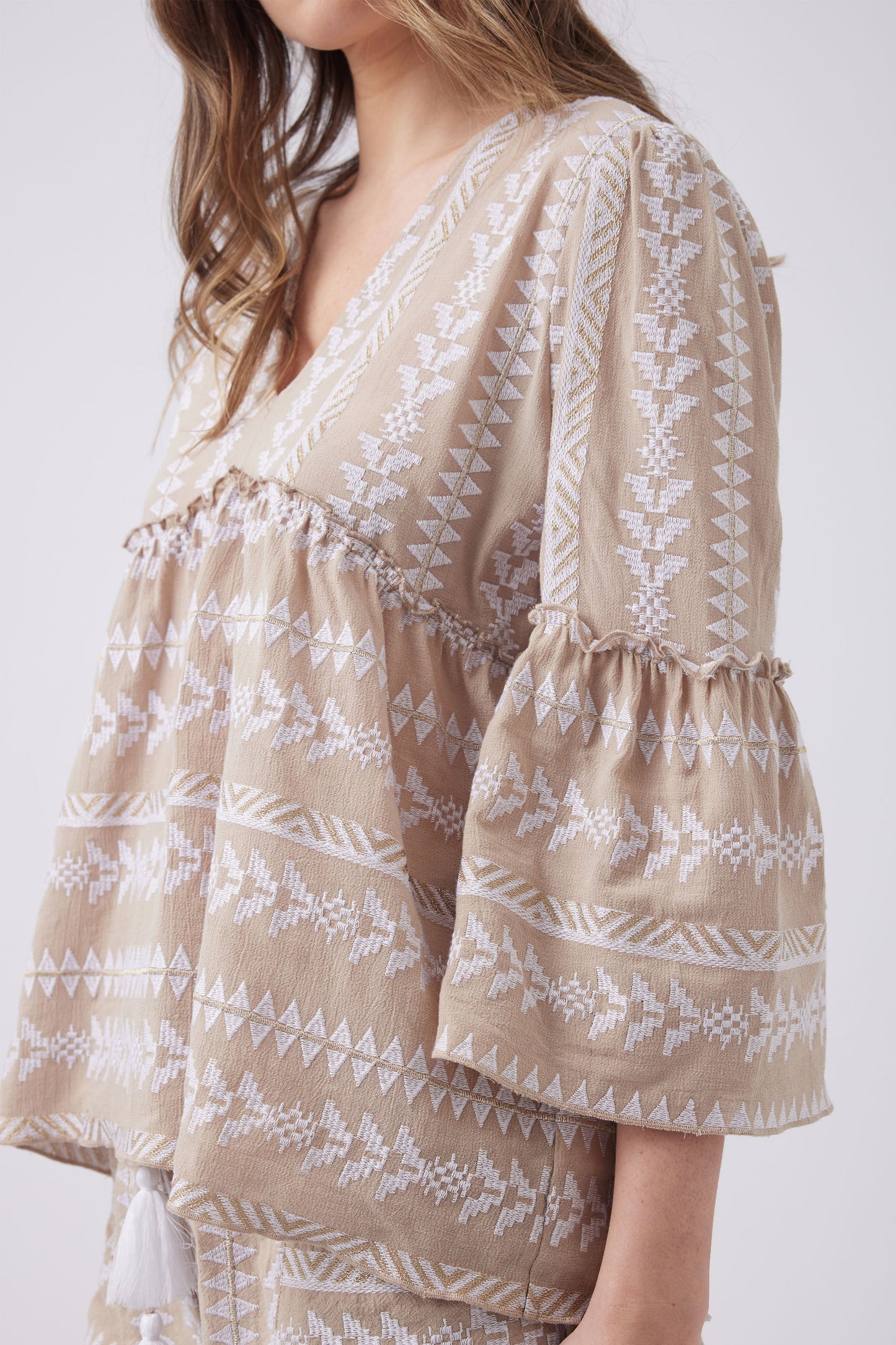 Indie Embroidered Top