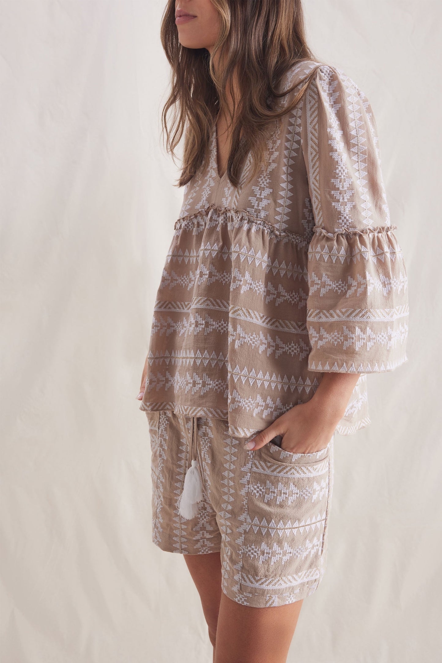 Indie Embroidered Top
