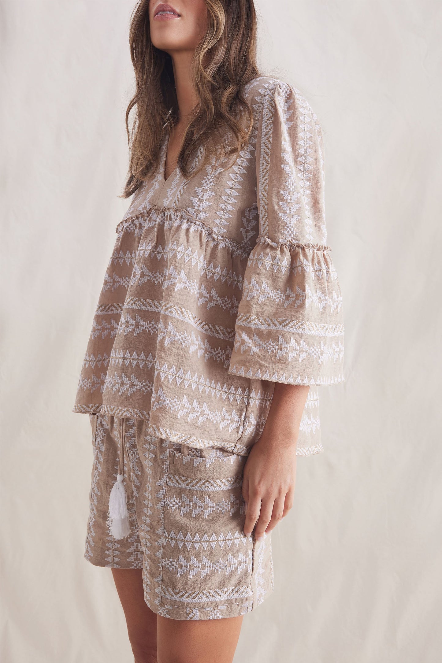 Indie Embroidered Top