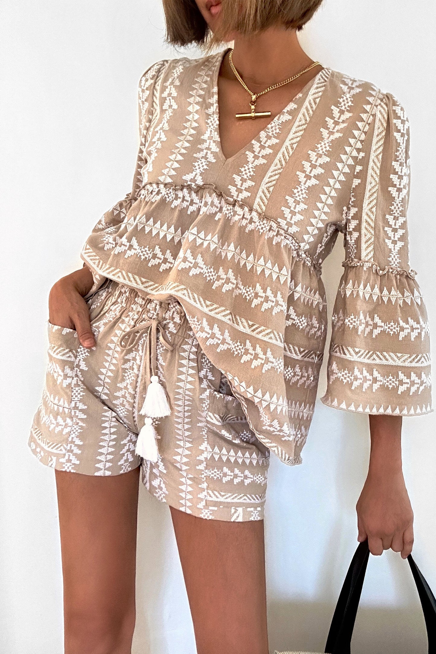 Indie Embroidered Top