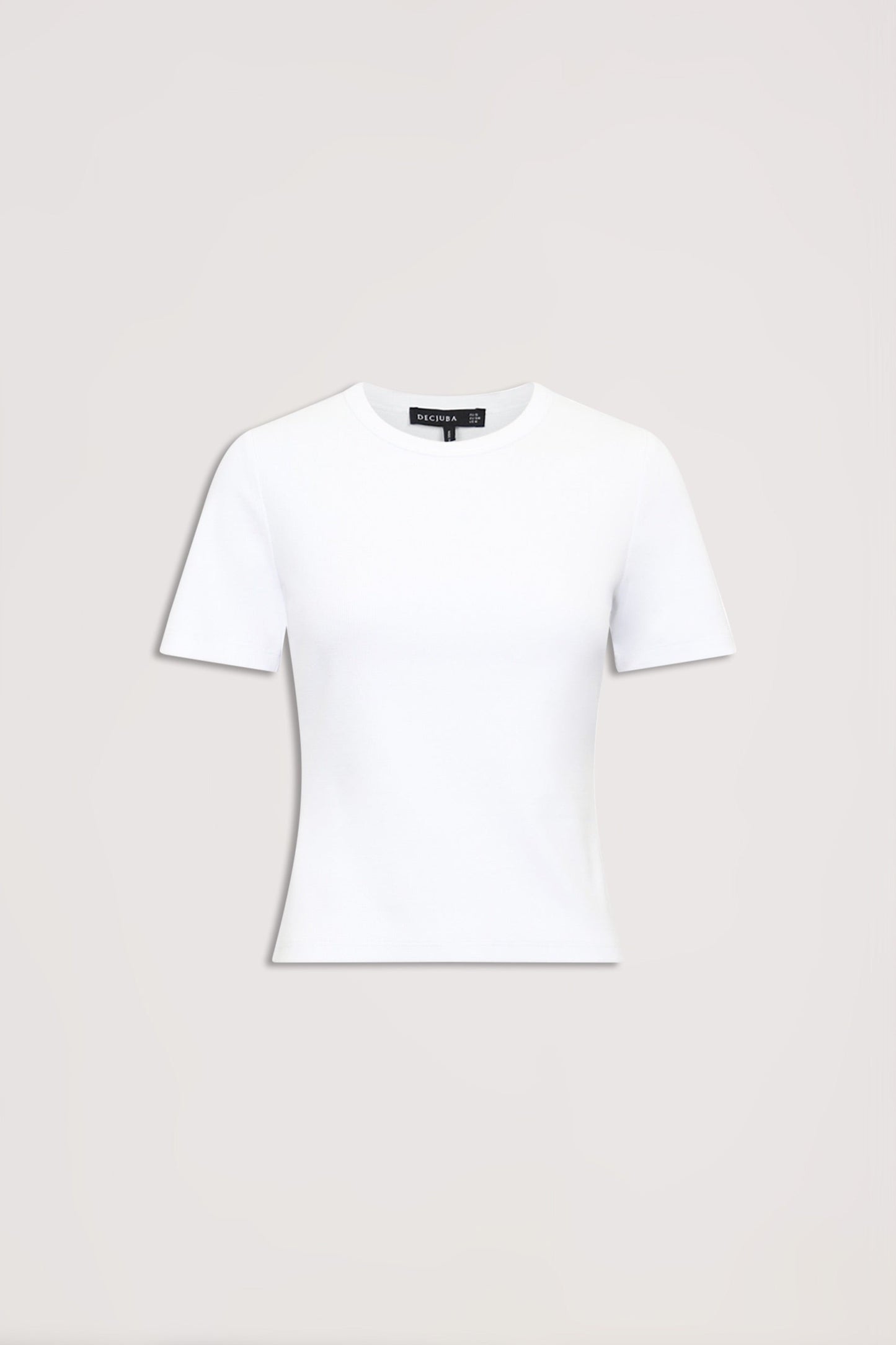 Rosa Fitted Rib Tee