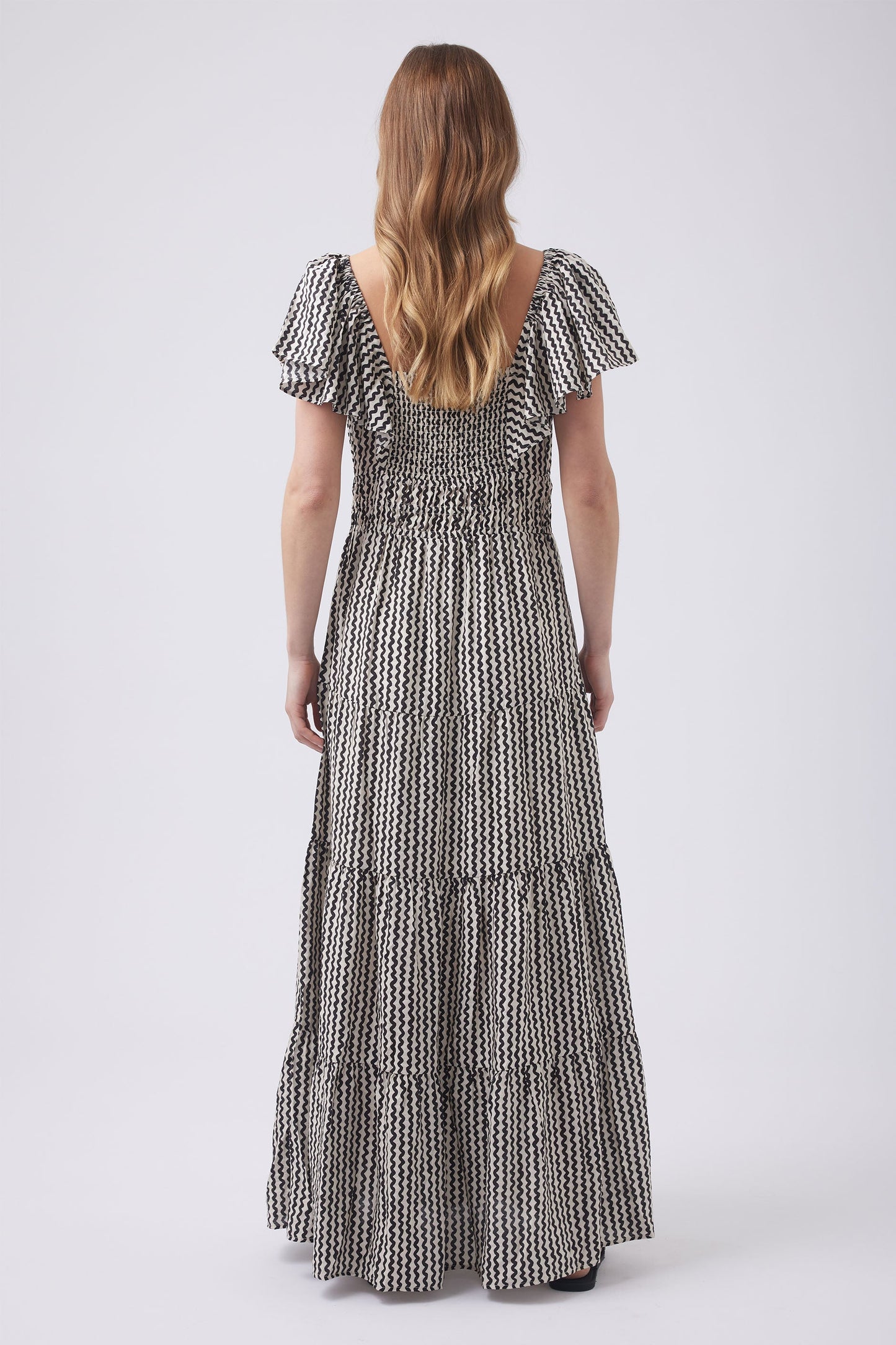 Whittney Flutter Maxi Dress