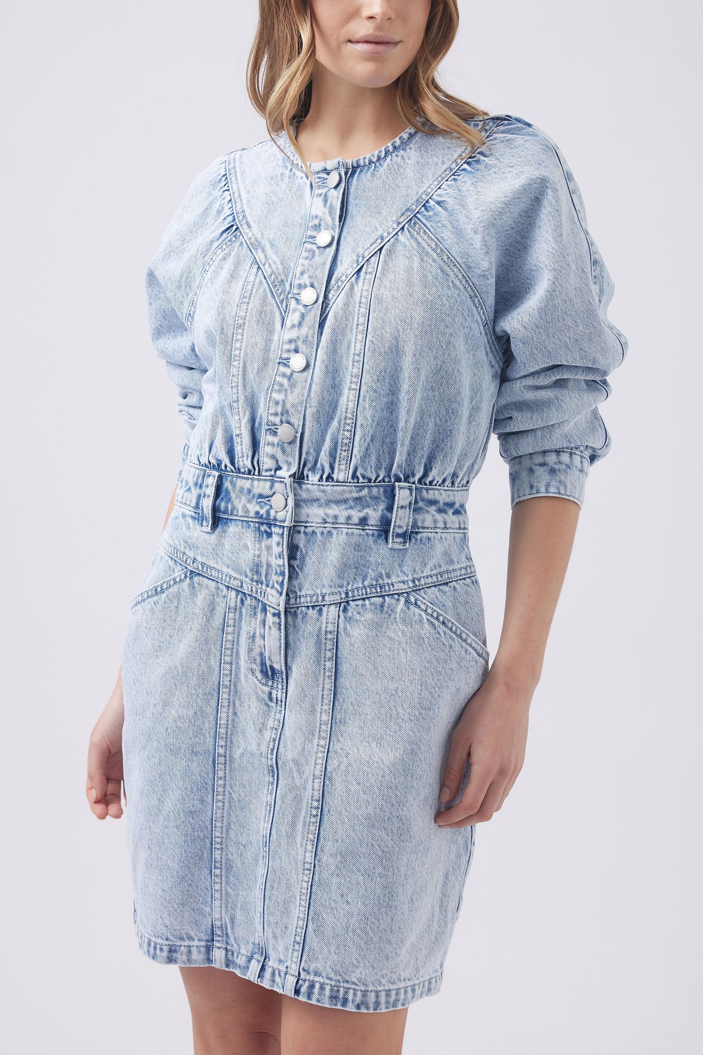 Alicia Denim Mini Dress