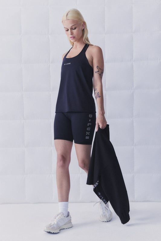 D-Luxe Twist Back Tank