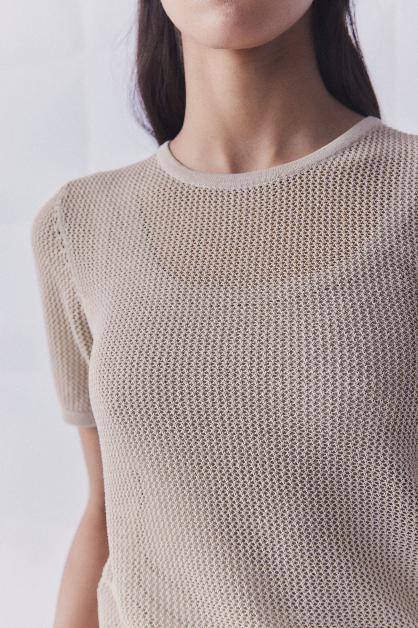 D-Luxe Knit Short Sleeve Tee